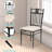 4 - Person Four Leg Dining Set-61761934-61761933