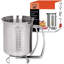 MisterChef 2-Piece Stainless Steel Batter Dispenser