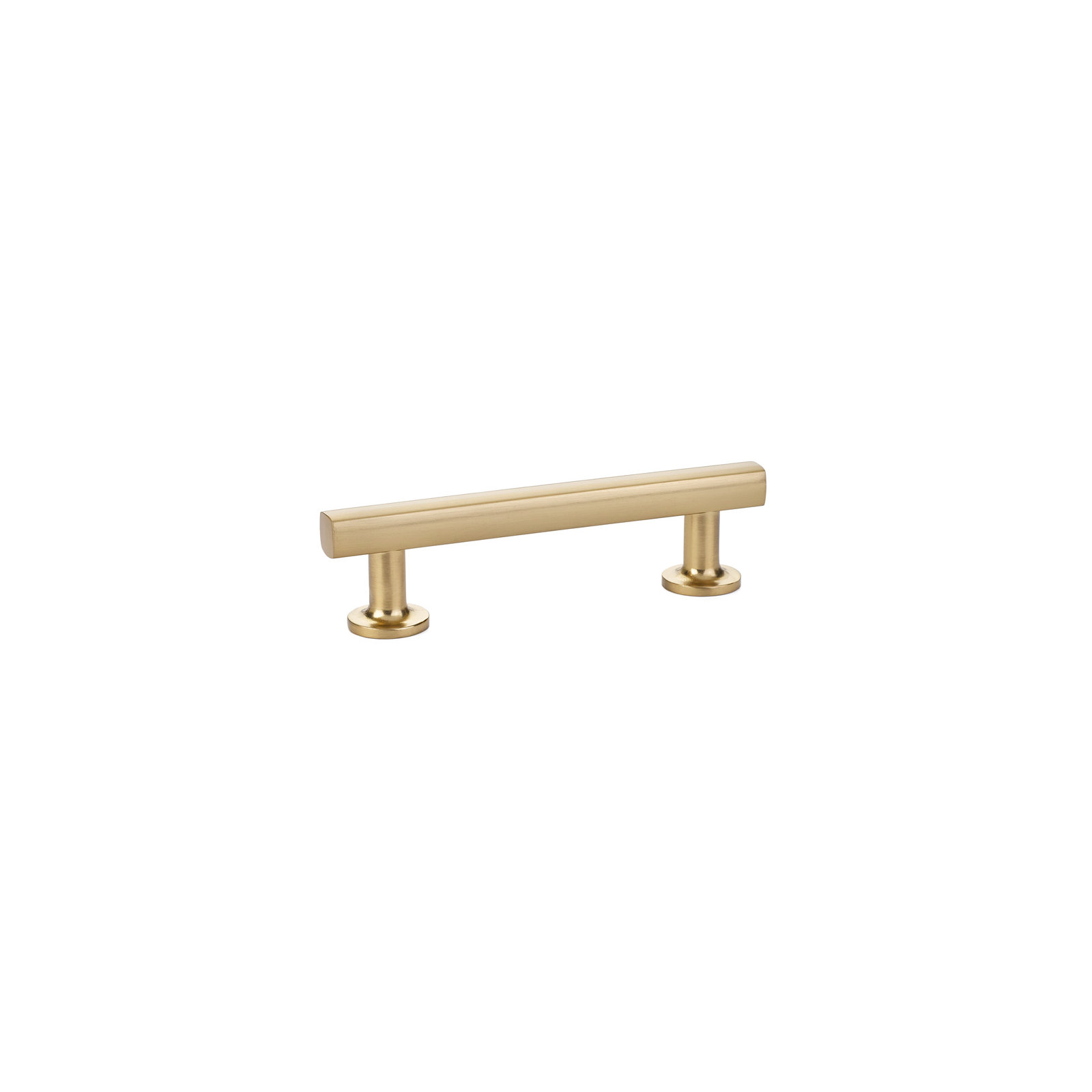 Trinity Bar Pull, Satin Brass, 8"