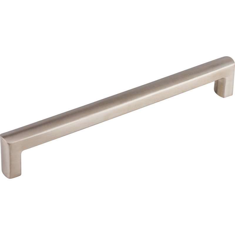 Roselle Bar Pull, Brushed Stainless Steel, 8 13/16" Center to Center