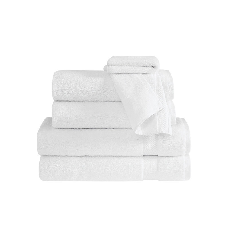 Ensemble de 6 valises pour chambre d'amis, Blanc