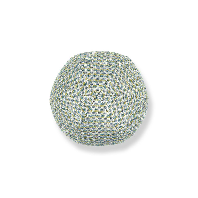 Circular Pillow Cover & Insert, Creek