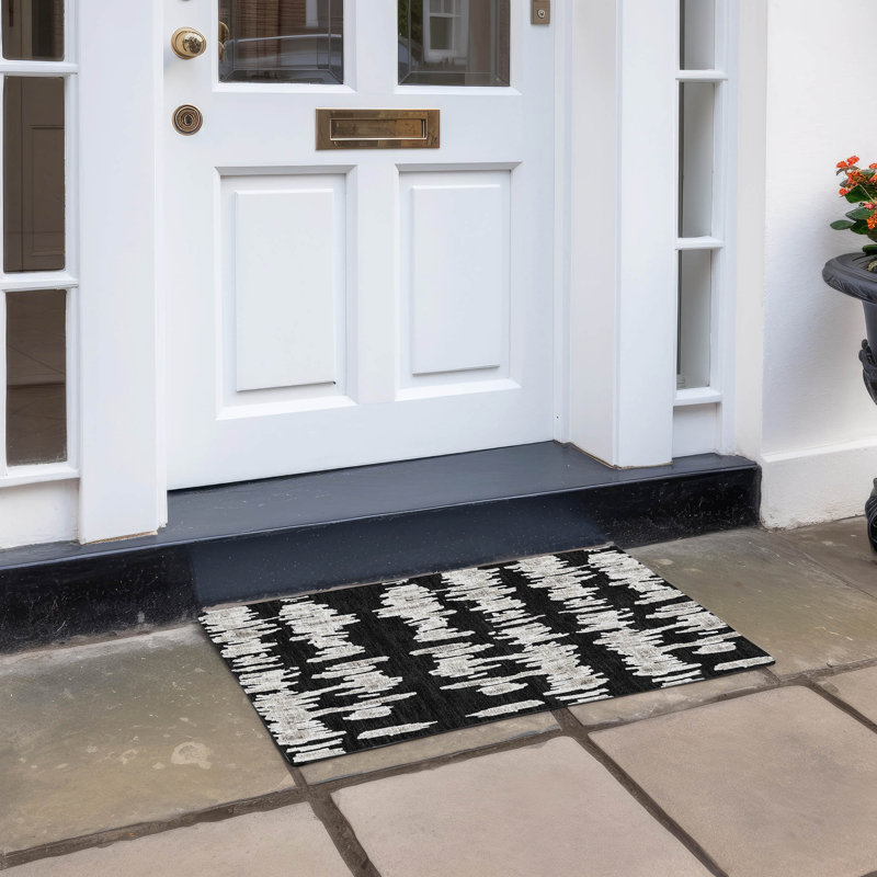 Tapis intérieur / extérieur Maliana, Rectangle 1 pi 8 po x 2 pi 6 po