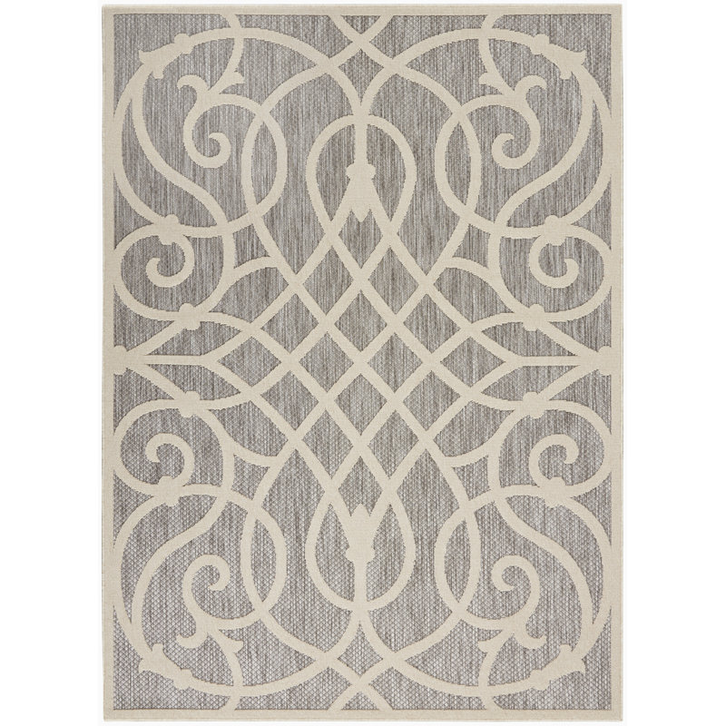 Tapis gris Therese, Rectangle 6 pi x 9 pi