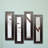 Hobson Wood Flat Wall Mirror-1969191759