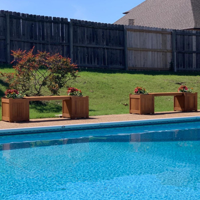 Fallah Raised Garden Bed, Brown