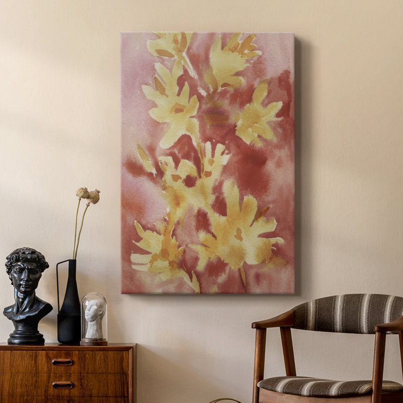 Ble mariage de fleurs I - galerie Cavas sur mesure, H 48 po x l 32 po
