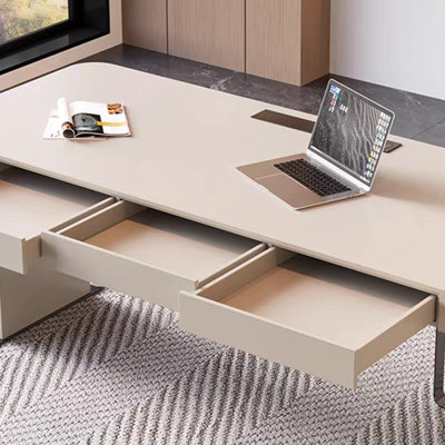 Simple and modern stylish office desk