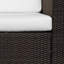 Cybele 185cm Wide Straight Metal Patio Sofa with Cushions-1249257995