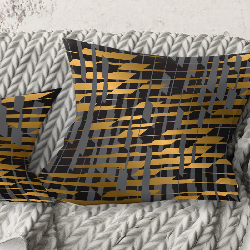 Pattern I Pillow, 18" x 18"