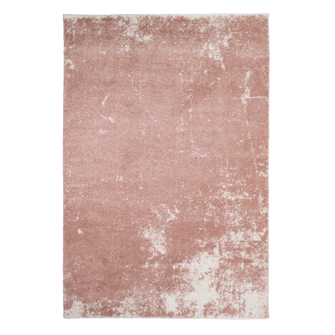 Teppich Vintage Faded in Rosa/Beige