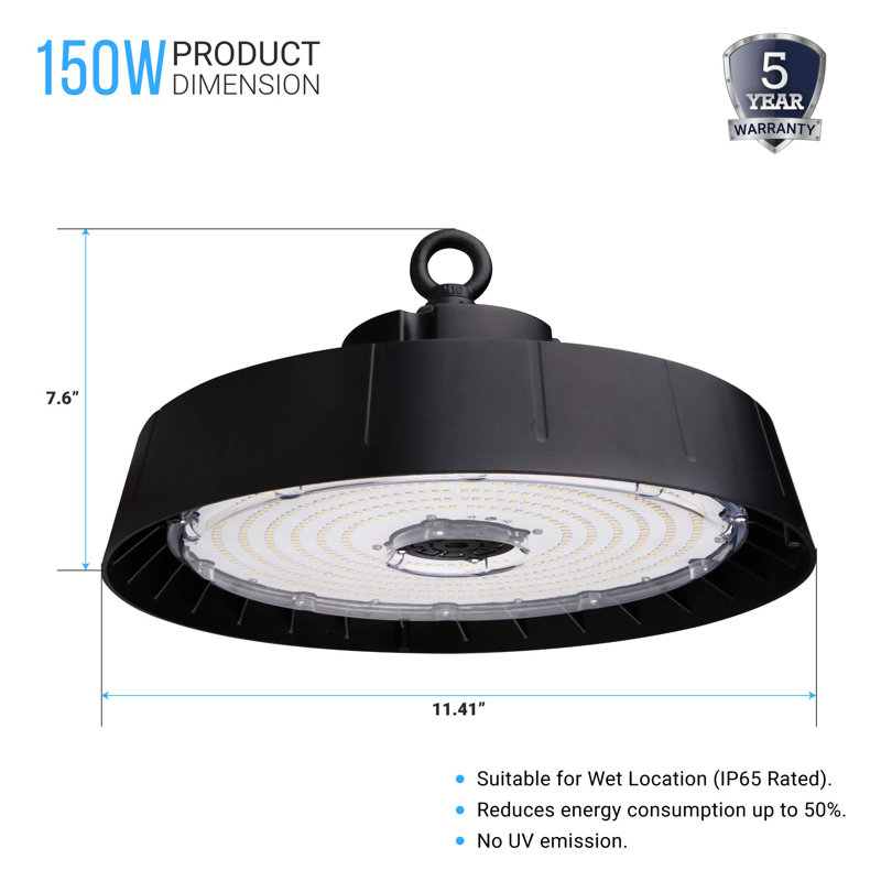 Plafonnier 150W UFO