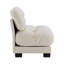 Canapé sans accoudoirs en chenille - beige-674916440