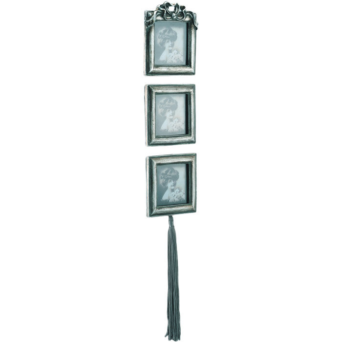Grey Embossed Picture Frame