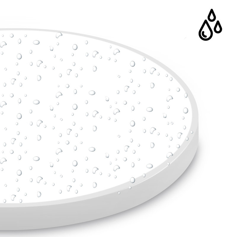 Ayak LED Flush Mount, White