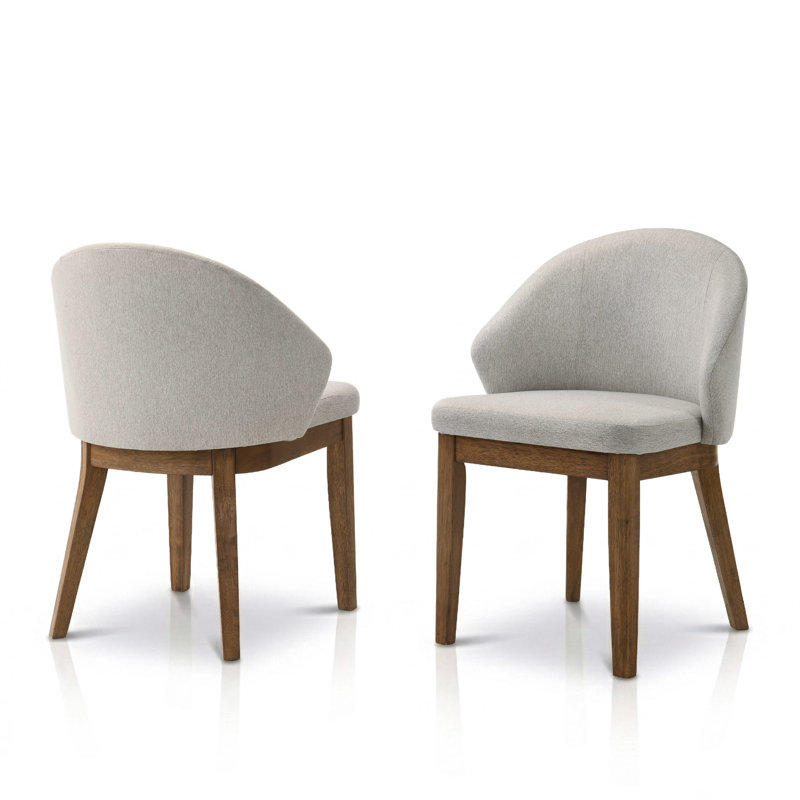 Chaise avec accoudoirs courbée Herakleios, Noyer