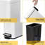 Steel Kitchen Trash Can