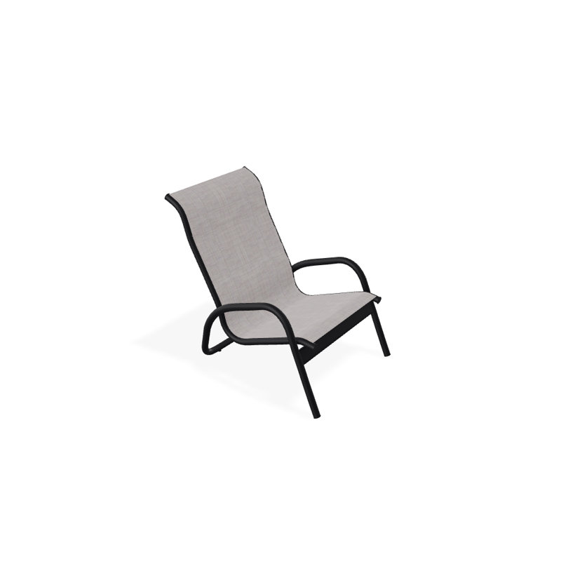 Gardenella Patio Chair, Black, Sand Dollar