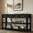 63" Solid Wood Console Table-1962167160