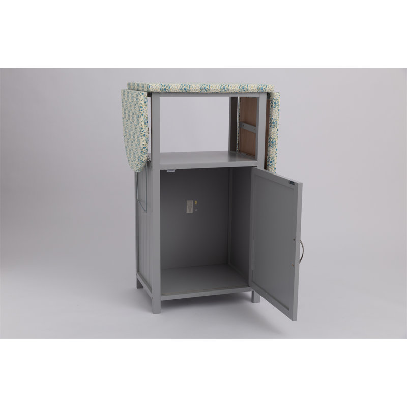 Planche à repasser avec armoire de rangement