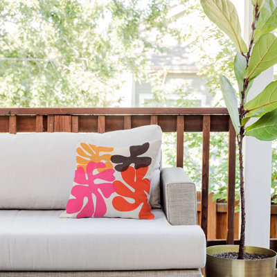 Garima Dhawan cutouts  Throw Pillow
