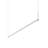 Thin-Line 1 - Light Satin White LED Pendant