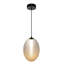 Celeste - Luminaire suspendu à DEL intégré 10 po - Abat-jour en verre Diamond - Finition bronze industriel-1680830541