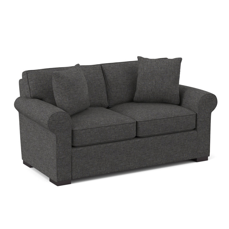 Eva-Grace Upholstered 66'' Loveseat, Thrillist Denim Sustain®