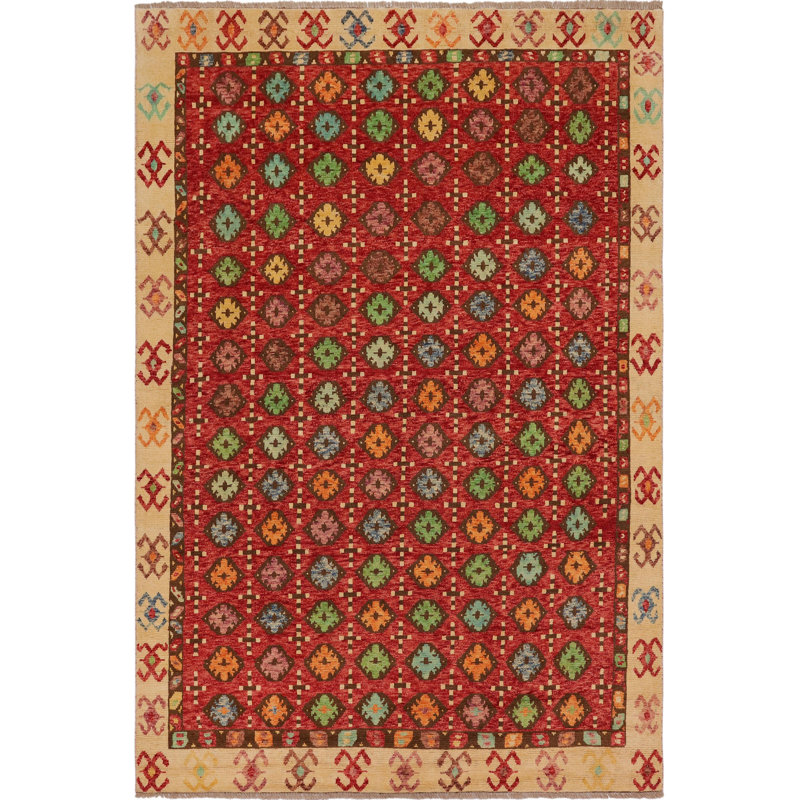 Sterick Wool Geometric Indoor Rug