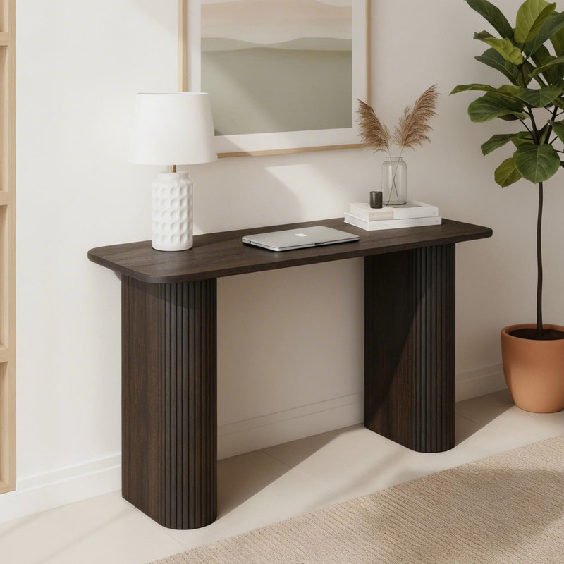 Monroe Computer Desk, Walnut