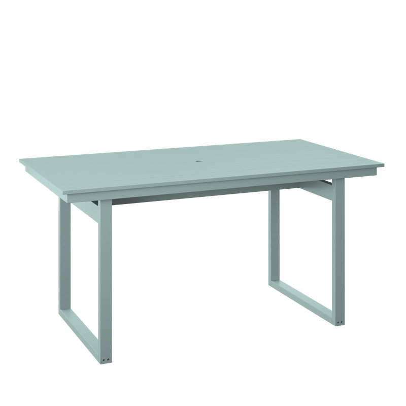  Table moderne à hauteur de comptoir de 38 po x 74 po. Sauge, Sauge, H 36 po x l 74 po x P 38,5 po, Sauge