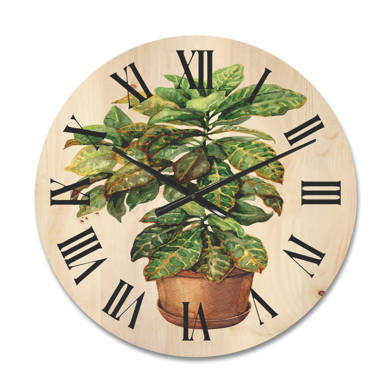 Horloge murale Croton, Moyen