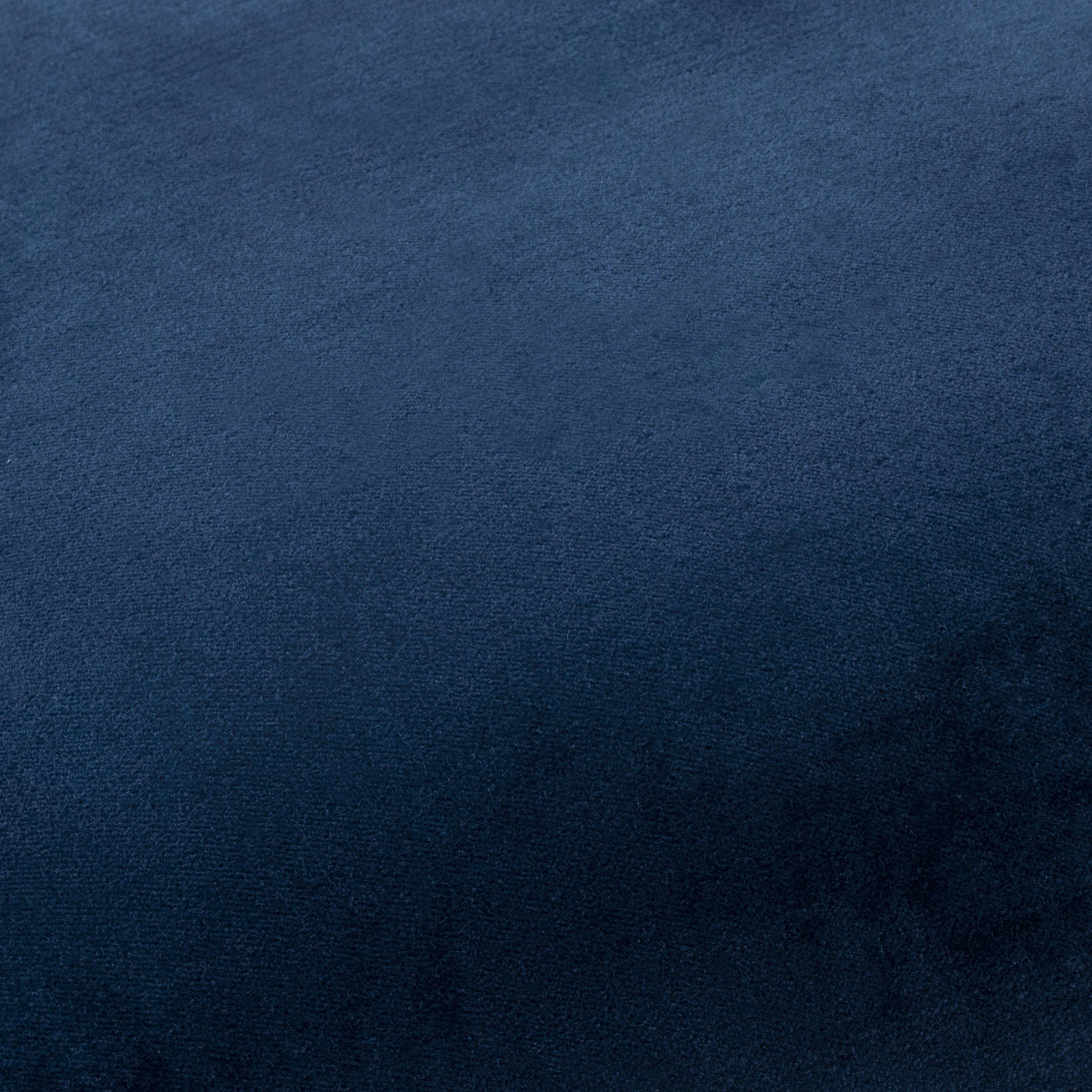 Denny Velvet Throw Pillow , 20"H x 20"W, Pillow Cover Only - No Insert, Navy Blue