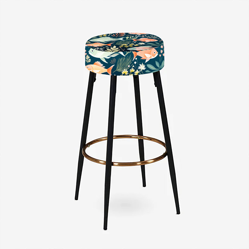Ensemble de 2 tabourets de bar Tropical