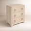 Bar Harbor Raffia 3 Drawer Nightstand-1532257491