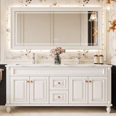 Smart bathroom cabinet American style