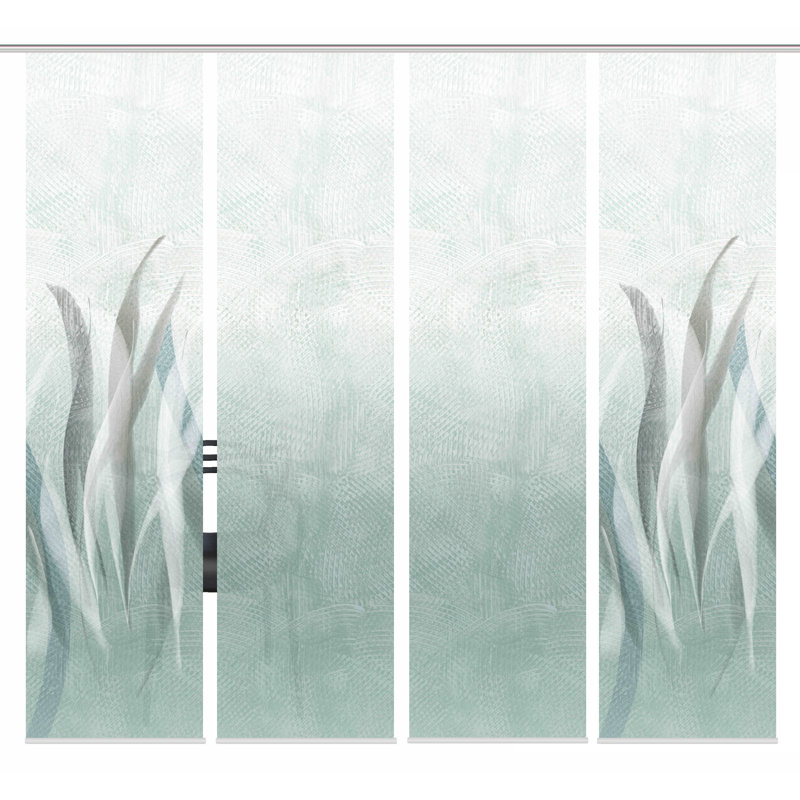 Room Darkening Sliding Panel, Sage