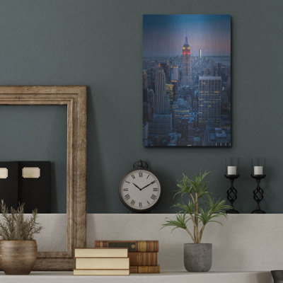 «Midtown» par Rick Berk, art mural en métal