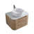 Carrara White,Honey Oak