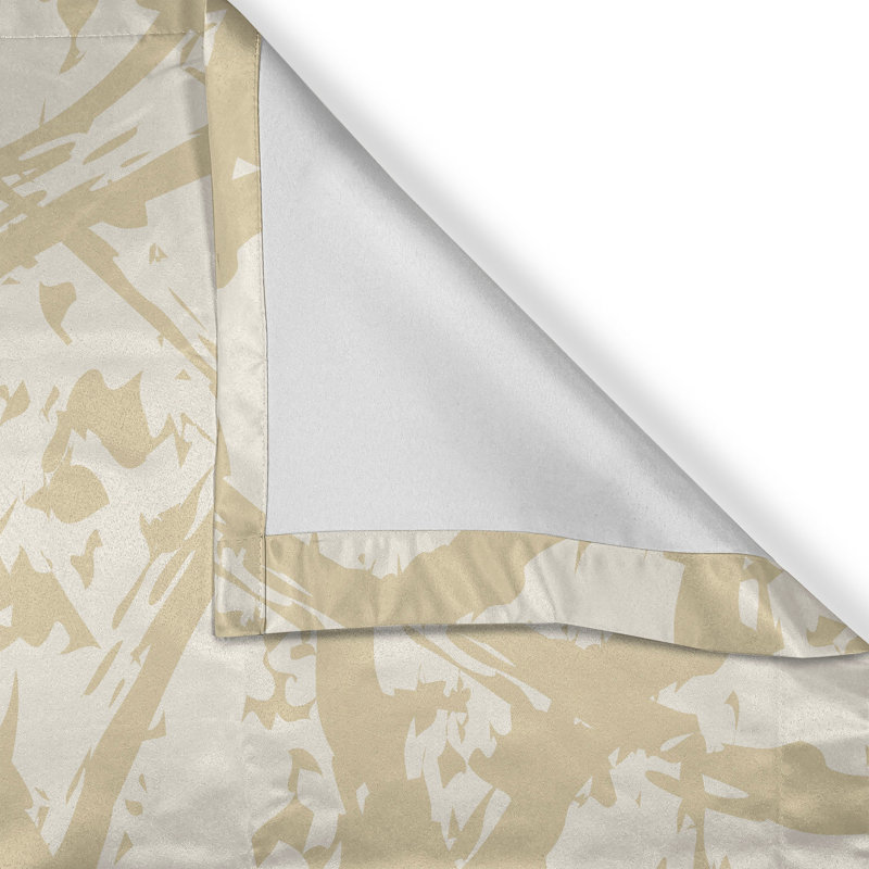 Semi Sheer Curtain Pair