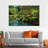 Zen Lakeside Bonsai Trees Canvas Print-1021193744