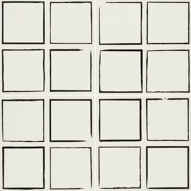 Carreau de céramique pour mur et plancher 9 po x 9 po Rothko