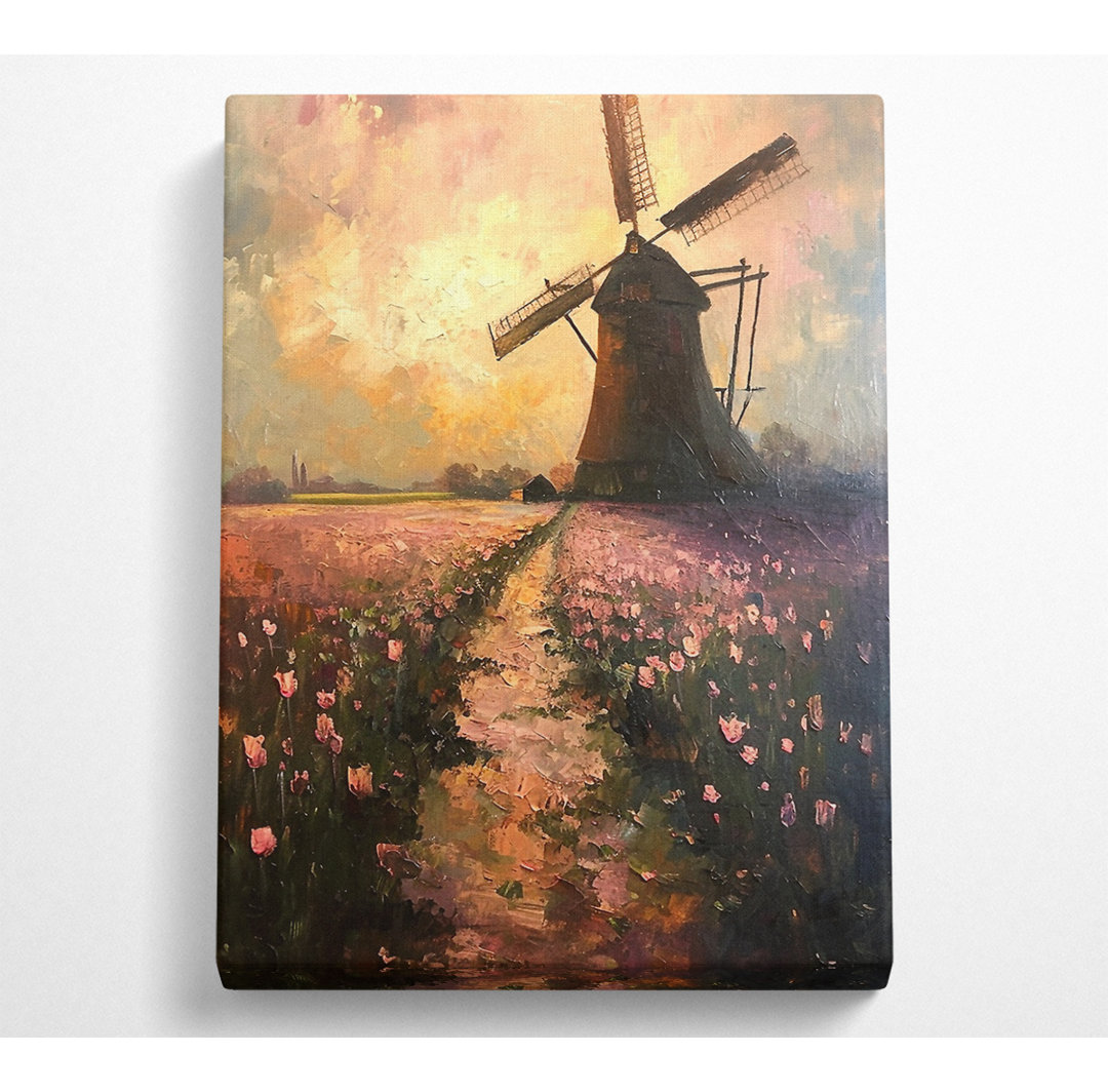 Windmühlenfelder - Kunstdrucke auf Leinwand - Wrapped Canvas