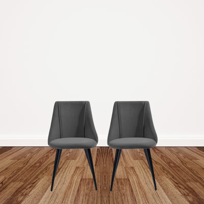 Chaise d'appoint rembourrée Eley