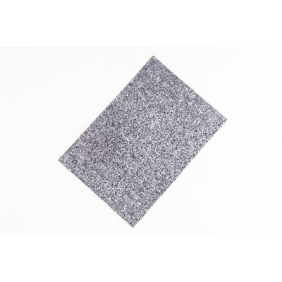 Graphite - Échantillon de papier peint scintillant véritable (format A6)