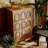 Modern Nut-Brown Solid Wood Accent Cabinet
