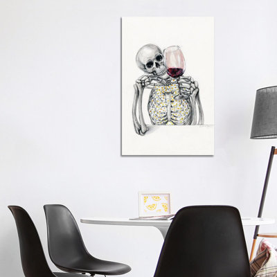 Wine O'clock by Doriana Popa - Gallery-Wrapped Canvas Giclée on Canvas