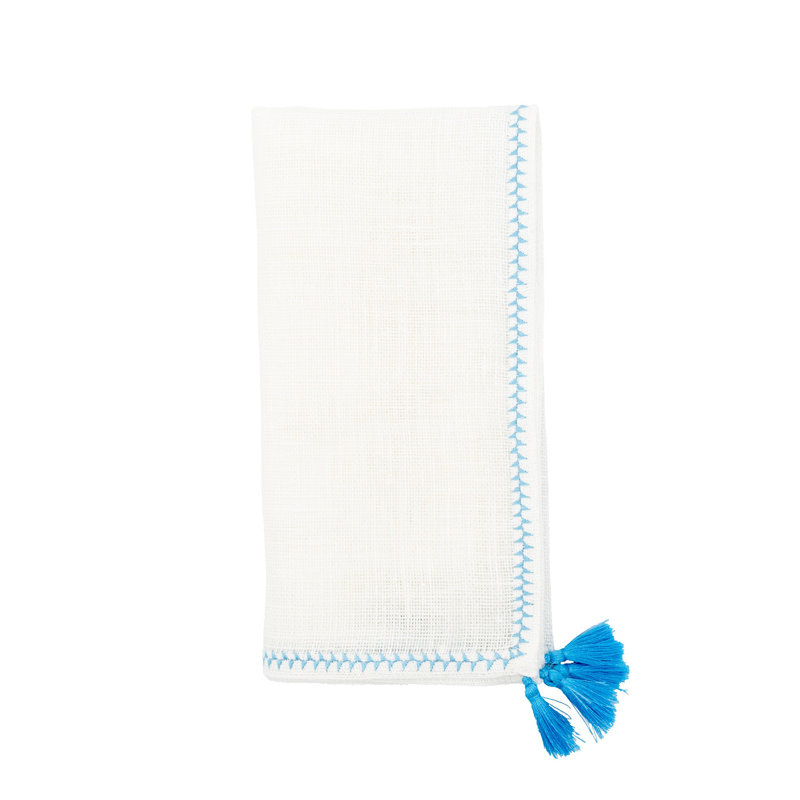 Serviette de table 21 po, Bleu