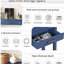 Contemporary 3-Drawer Console Table with 1 Shelf, Entrance Table for Entryway, Hallway, Living Room, Foyer, Corridor-1192948256