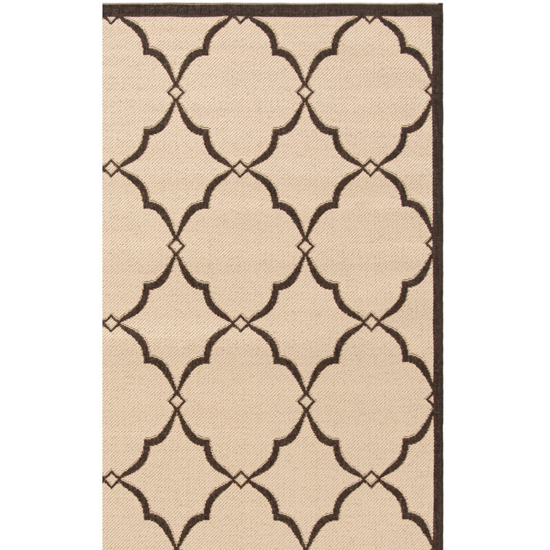 Adler Performance Geometric Indoor/Outdoor Area Rug, Rectangle 4' x 6'